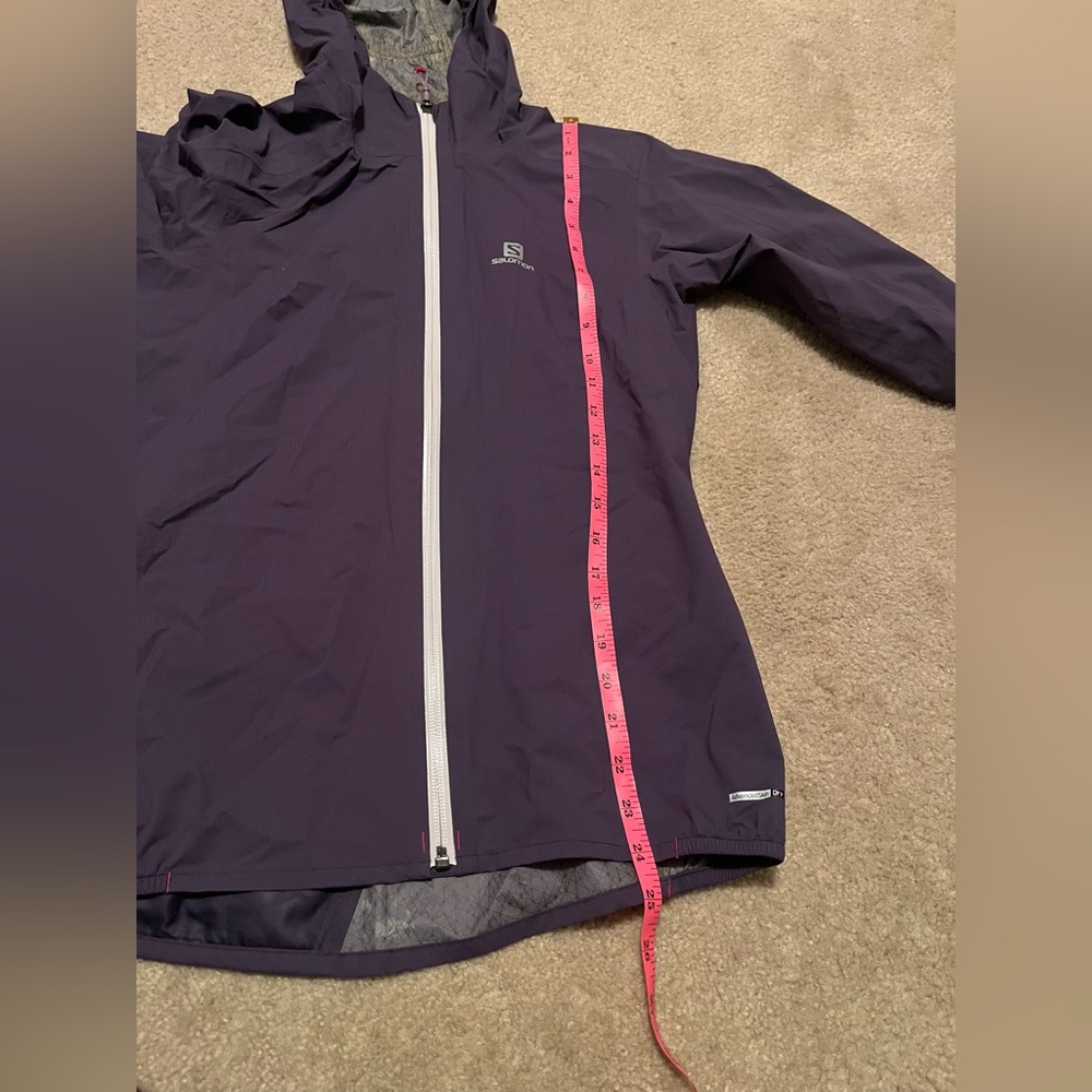 Salomon Women's Lightweight Jacket in Dark Purple - Picture 7 of 9